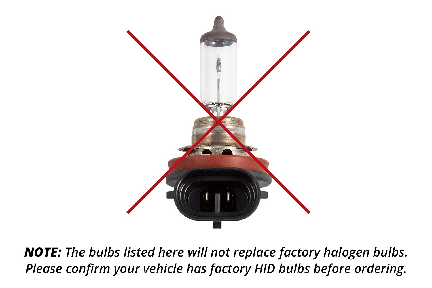 Diode Dynamics OEM Replacement HID Bulbs for Ford F-150 2013-2014 - 6000K Xenon White Light (Pair) - Perfect for Night Driving & Enhanced Visibility