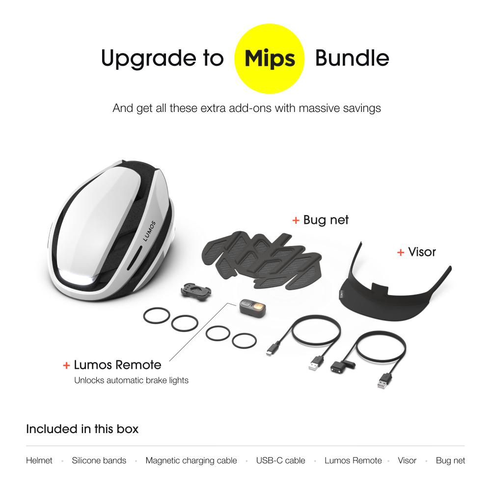 Lumos Ultra Bike Helmet with LED Lights - Smart Bluetooth Cycling Helmet for Night Riding Safety - Perfect for Urban Commuters & Mountain Bikers