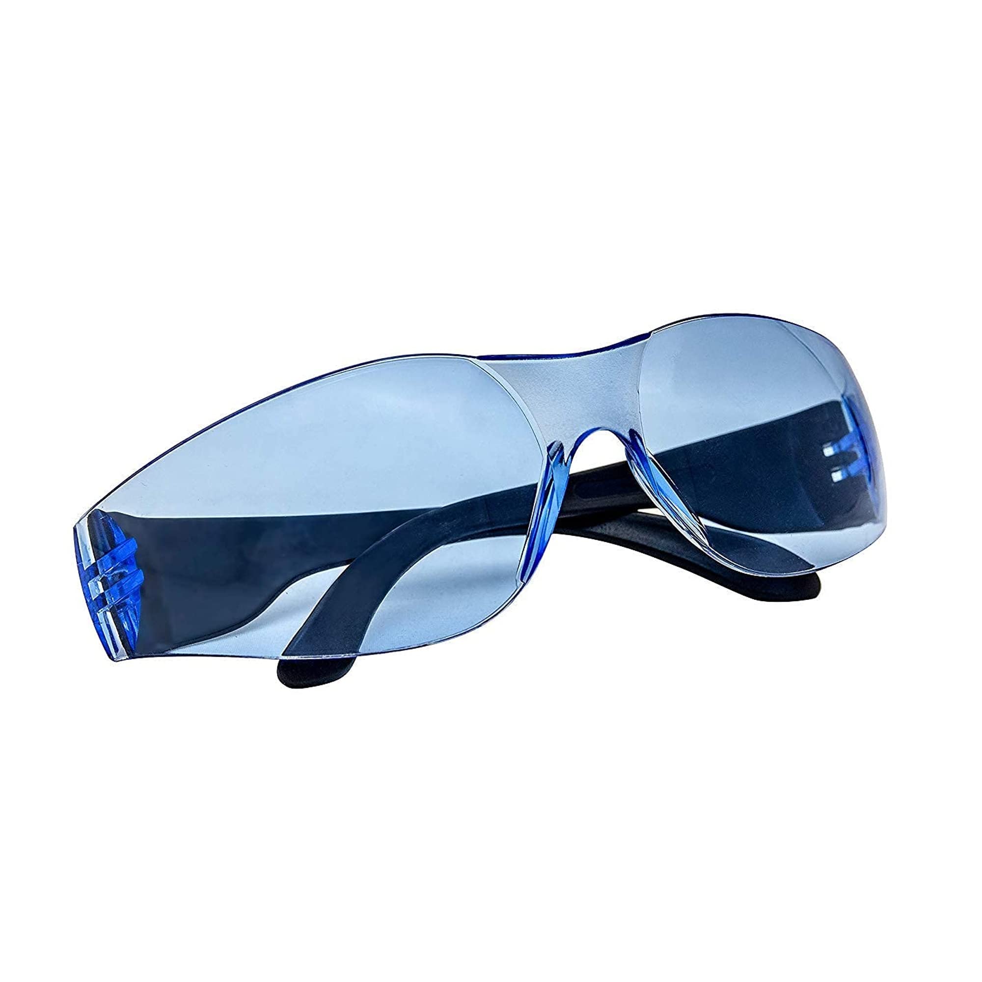 ABC Safety Glasses - ANSI Certified Anti-Scratch Protective Eyewear, Wrap Around Design for Industrial & Construction Use - Perfect for Welding, Woodworking & Lab Work