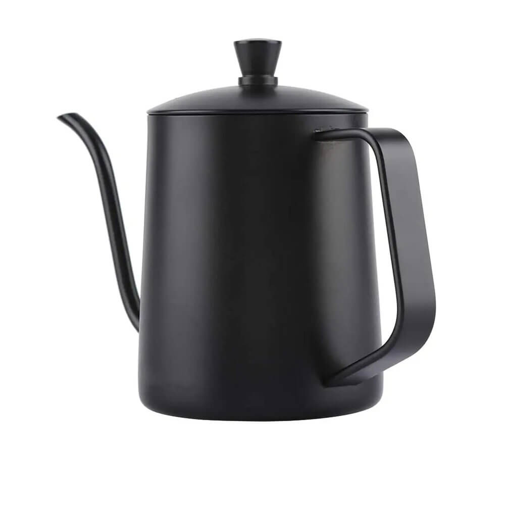 Premium Robusta Pour Over Coffee Kettle - Stainless Steel Gooseneck Coffee Brewer with Ergonomic Handle for Perfect Pour Control - Ideal for Home Baristas, Specialty Coffee Shops & Camping Brewing