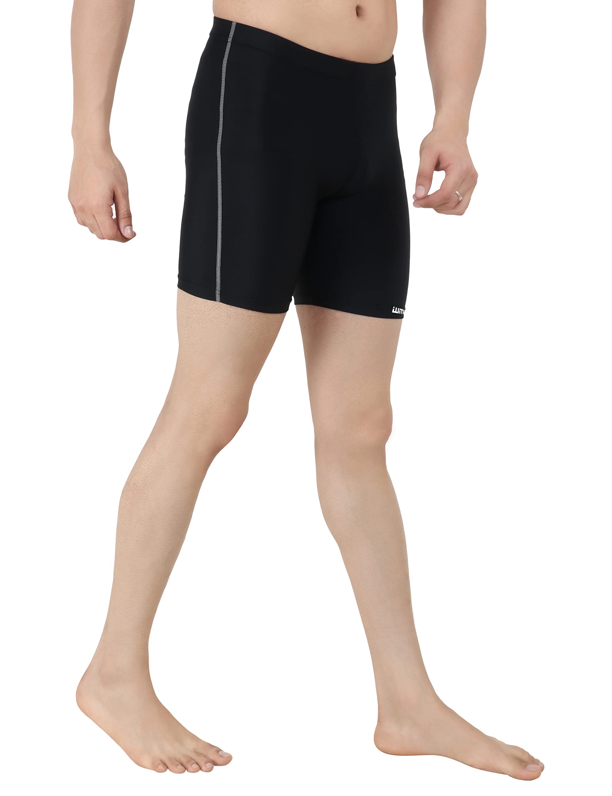 WMX Sport Men's Performance Compression Shorts - Breathable Workout Running Gym Shorts for Activewear & Training - Perfect for Running, Cycling, Basketball & Fitness