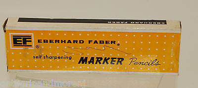 Eberhard Faber EF Self-Sharpening Marker Pencils - China Marker Yellow - New Unused - Perfect for Art, Drafting & Industrial Marking