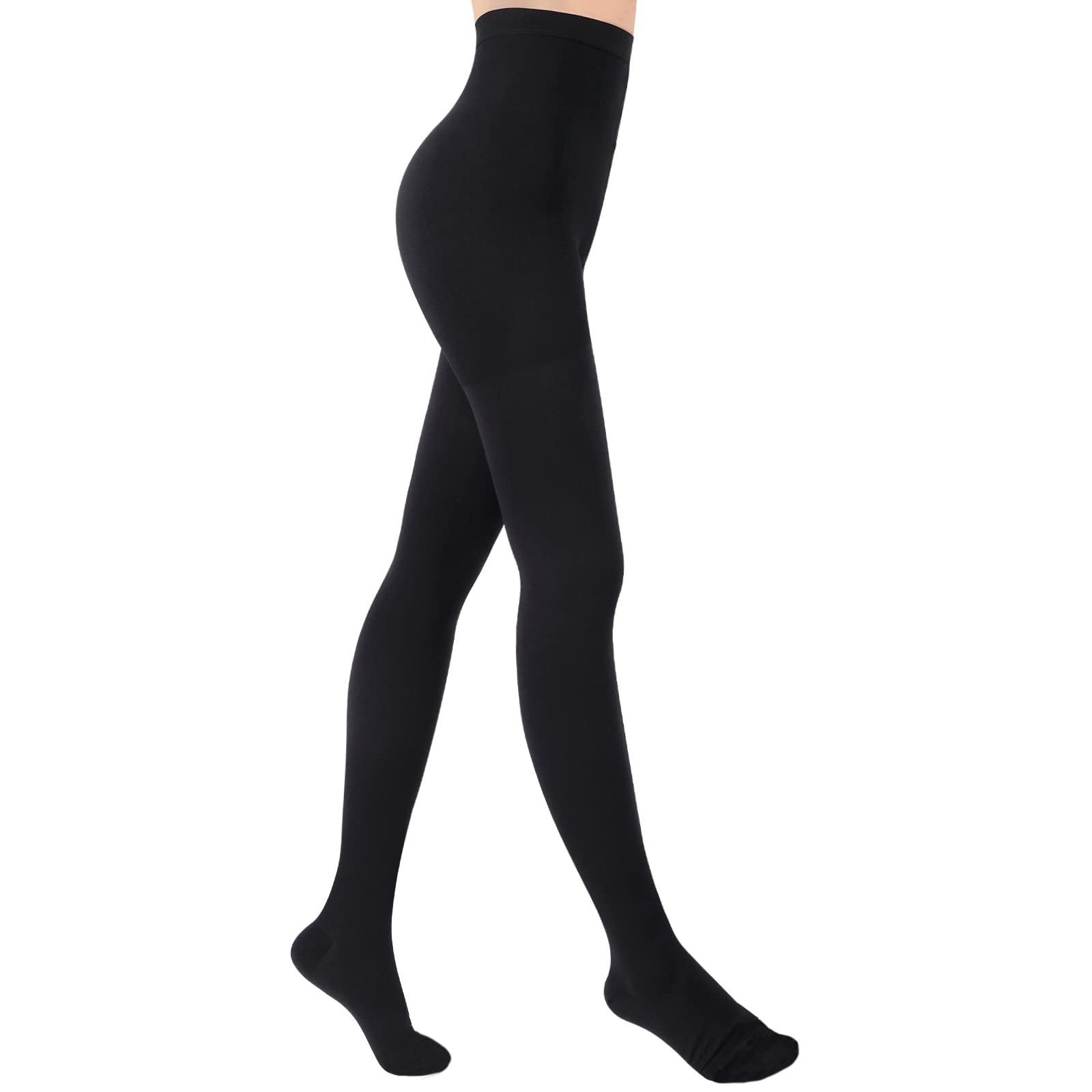 Ktinnead 20-30 mmHg Graduated Compression Pantyhose for Women & Men - Closed Toe Medical Compression Stockings for Varicose Veins, Swelling & Circulation - Perfect for Travel, Work & Post-Surgery Recovery