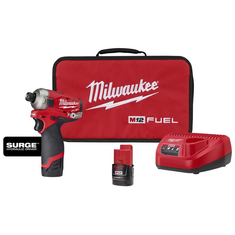 M12 FUEL 12V Brushless Cordless SURGE 1/4