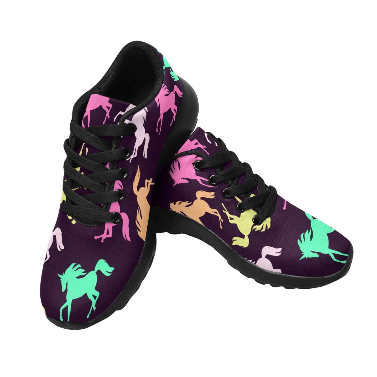 InterestPrint Women's Running Shoes - Lightweight Jogging Sneakers for Outdoor Sports & Cross Training with Unicorn Silhouette Design | Perfect for Gym, Walking & Casual Wear