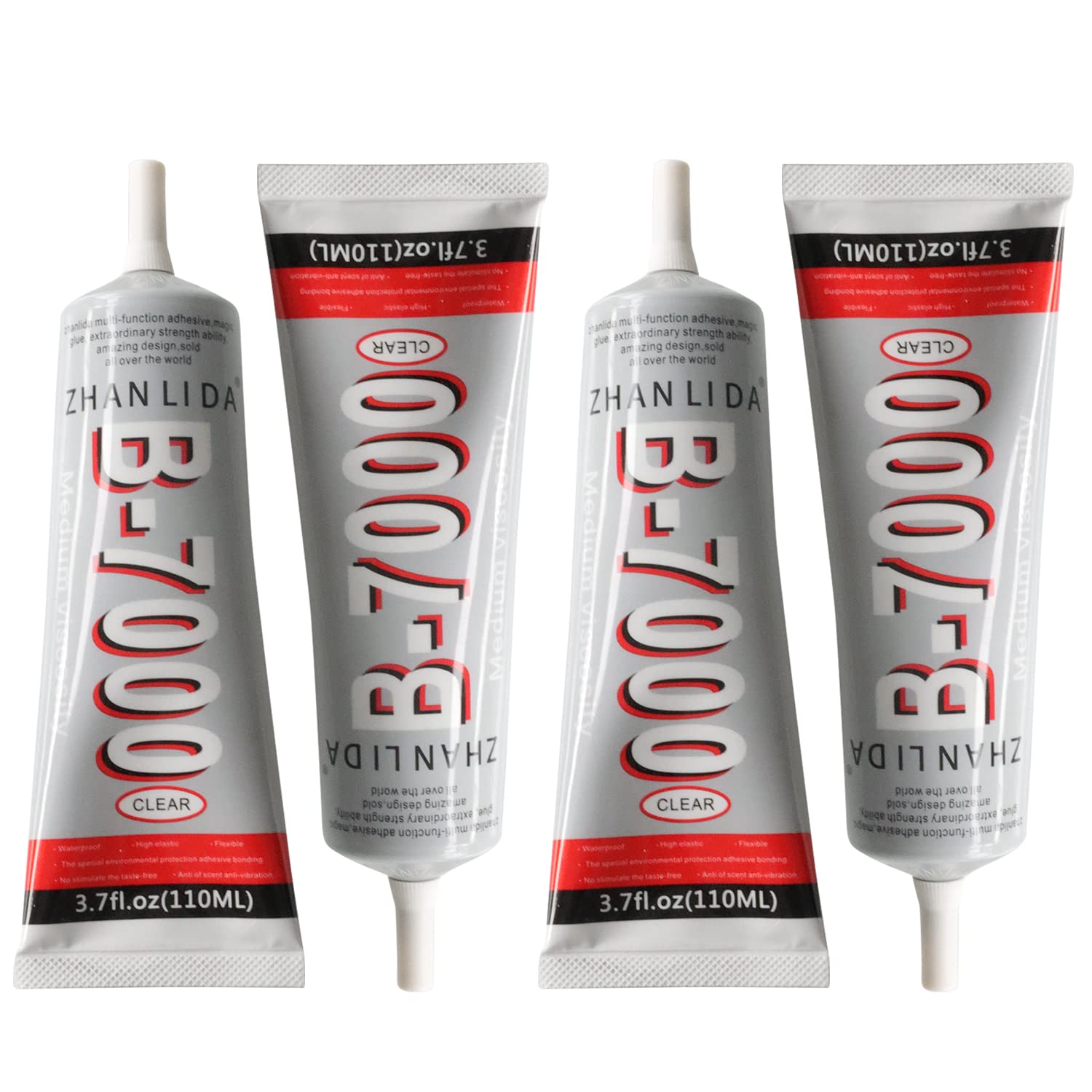 B-7000 Glue 110ml [Upgraded 2025 New Version] - Strong Multi-Purpose Adhesive for Phone Repair, Shoe Fixing, DIY Crafts, Glass Manicure, Jewelry Making & Home Improvement Projects