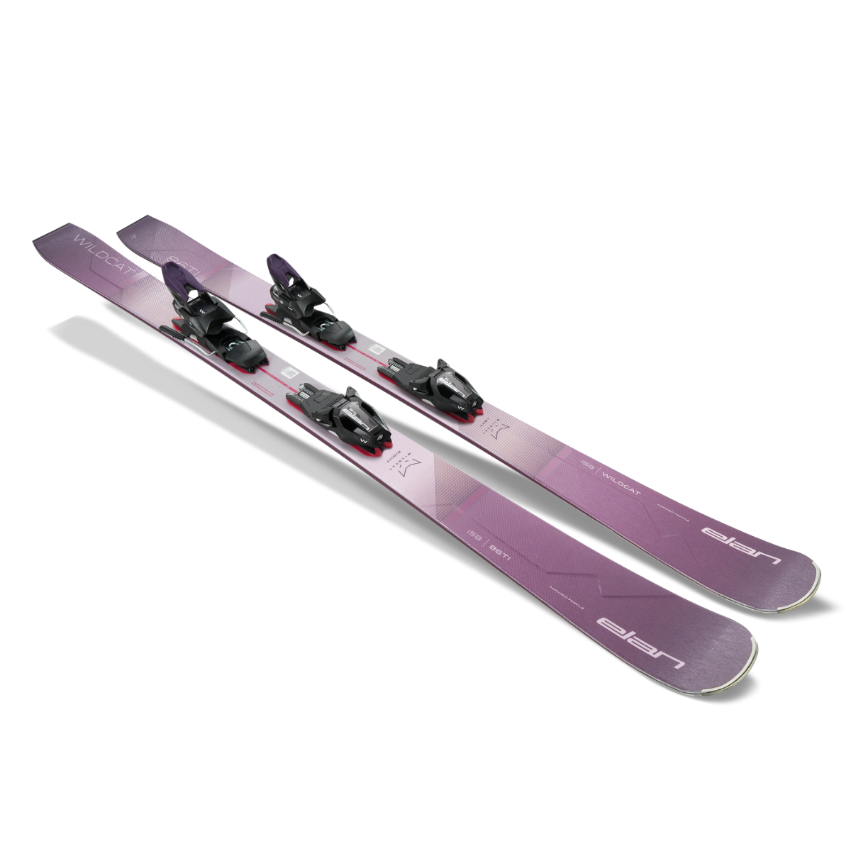 Elan WILDCAT 86 TI PS Ski with ELW 11.0 DB303020 Bindings 2025 - All-Mountain Performance for Powder, Groomers & Backcountry Adventures