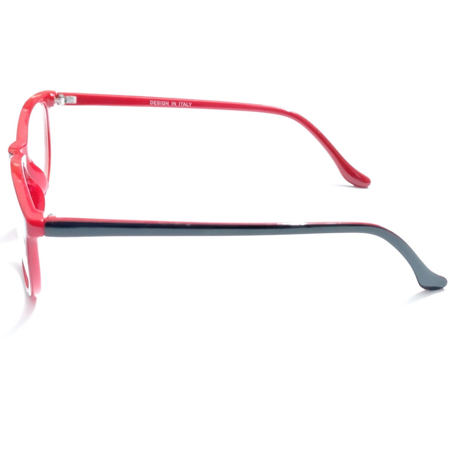 Stylish Red and Black Cat Eye Glasses for Women - Trendy Retro Frames for Fashion, Work & Everyday Wear