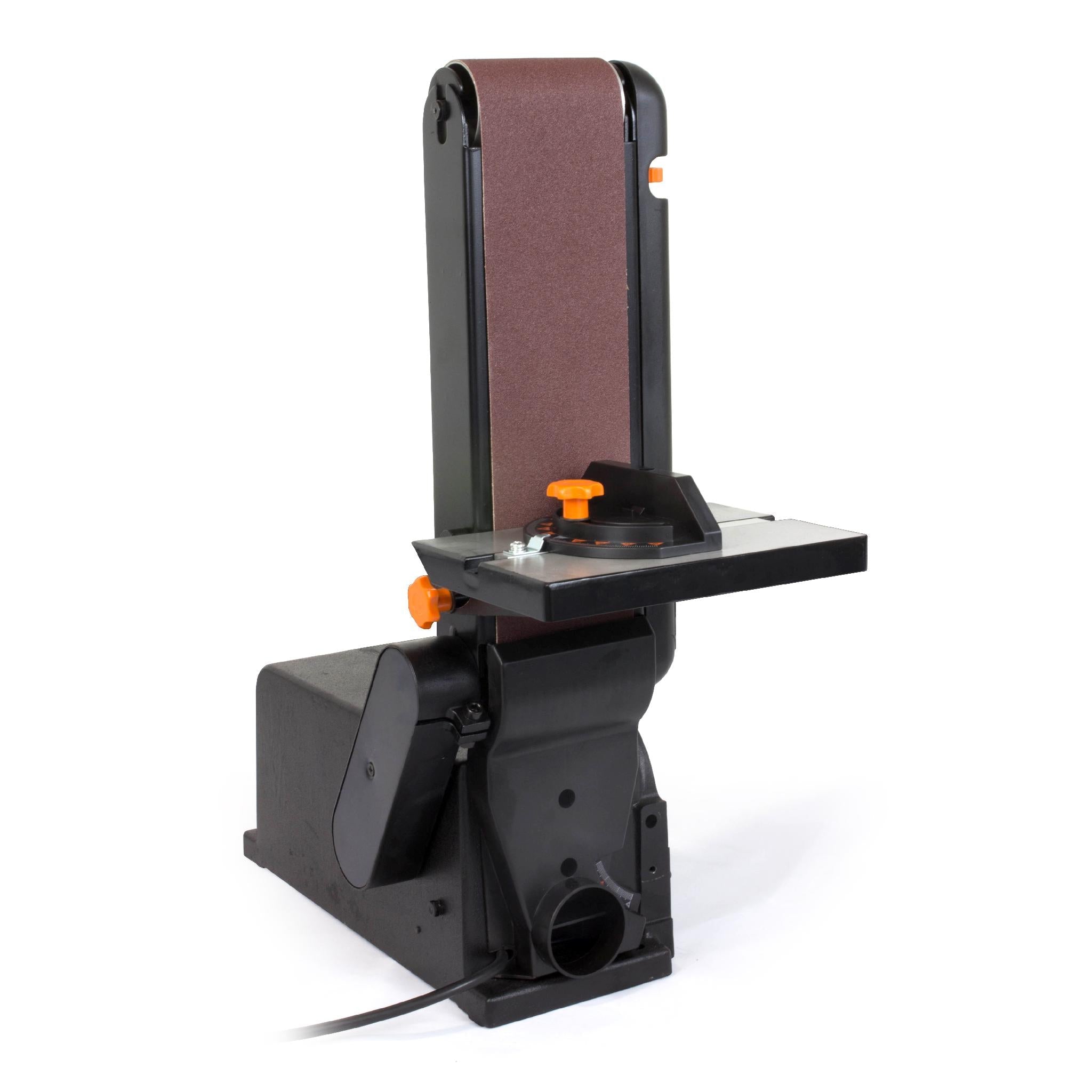 WEN R6502T 4.3 Amp 4x36 Inch Belt & 6 Inch Disc Sander with Cast Iron Base | Refurbished Power Tool for Woodworking, Metal Sanding & DIY Projects