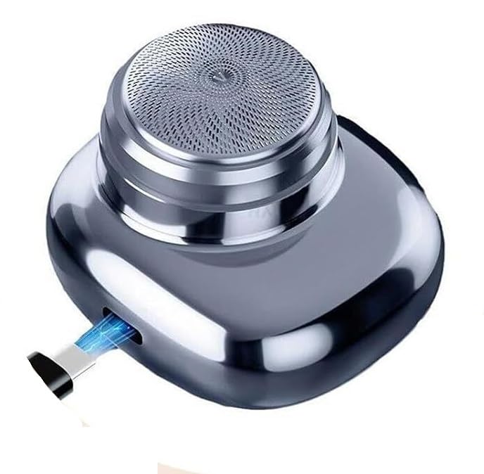 Best Electric Shaver for Men - Cordless Rechargeable Wet/Dry Rotary Shaver with Waterproof Design - Portable for Travel & Home Use - Perfect for Quick Grooming & On-the-Go Shaving