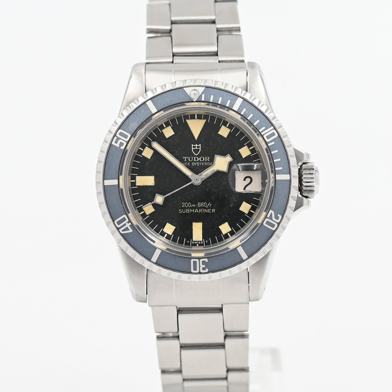 Vintage Tudor Submariner Date Snowflake Watch 1962 - Classic Diver's Timepiece for Men, Luxury Swiss Automatic Watch - Perfect for Diving, Collecting & Special Occasions