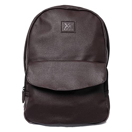 Classic Leather Backpack Dark Brown