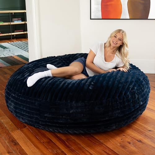 Mondo Midnight Blue Faux Fur