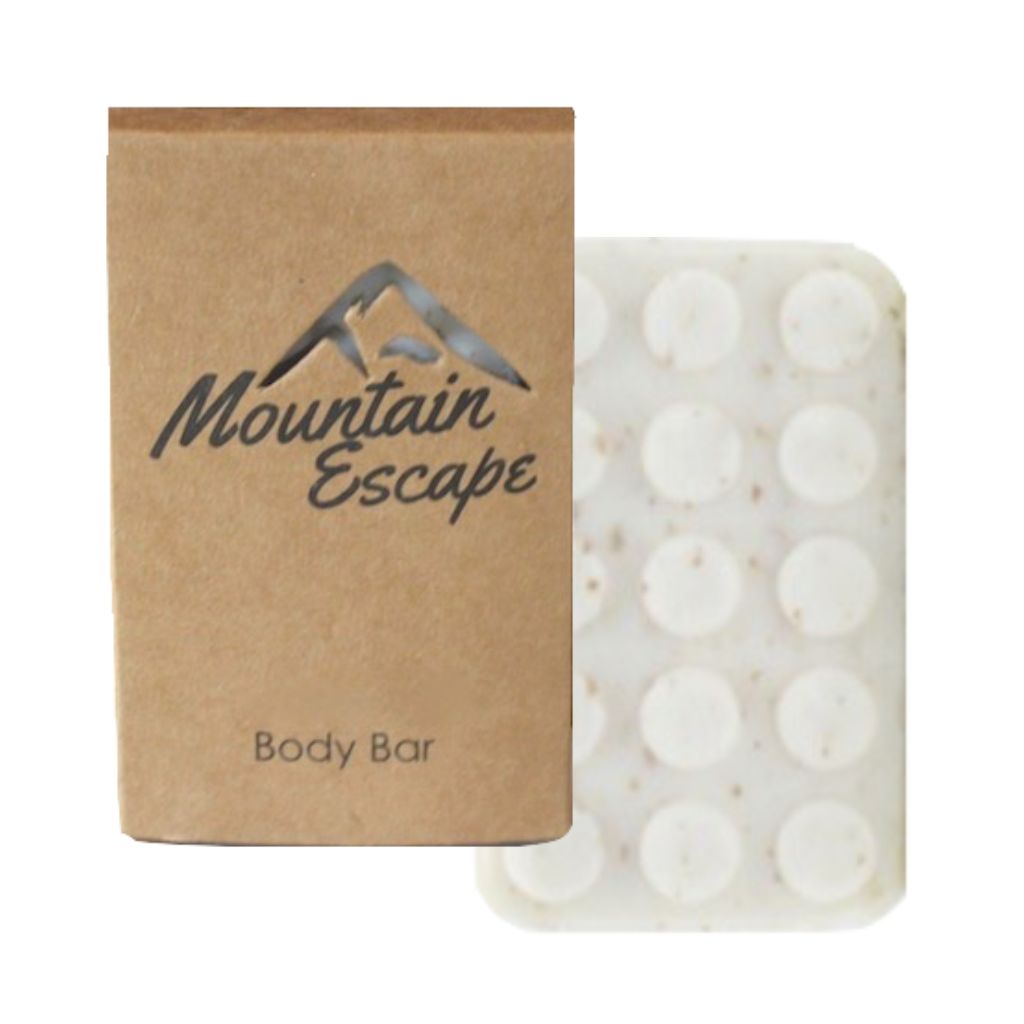Mountain Escape Massage Bar Soap - 1.5oz Natural Aromatherapy Soap for Relaxation & Stress Relief - Perfect for Spa, Bath, and Self-Care Routines
