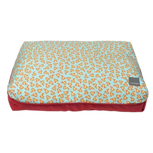 Fuzzyard Big Dreamer Pizza LYF Dog Bed - Soft & Cozy Pet Pillow for Small, Medium & Large Dogs - Perfect for Lounging, Napping & Cuddling at Home