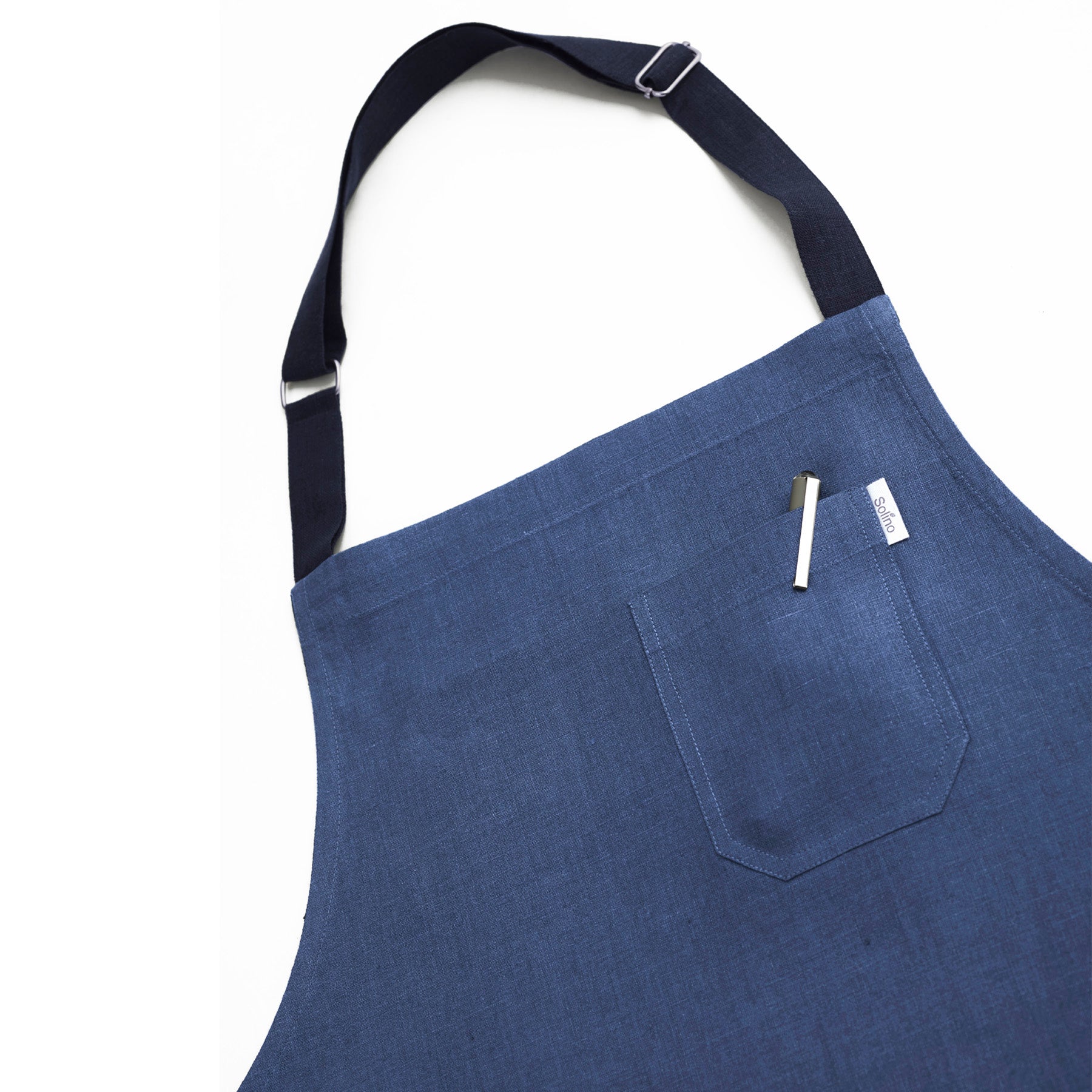 Premium Linen Apron for Cooking, Baking & Grilling - Durable & Stylish Kitchen Apron for Chefs & Home Cooks - Perfect for BBQ, Baking & Crafting
