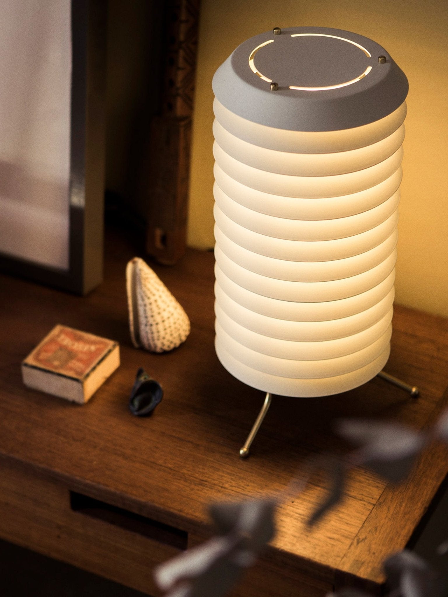 Baltic Tower Table Lamp - Modern LED Desk Light for Home Office, Bedroom & Living Room - Perfect for Reading, Working & Relaxing