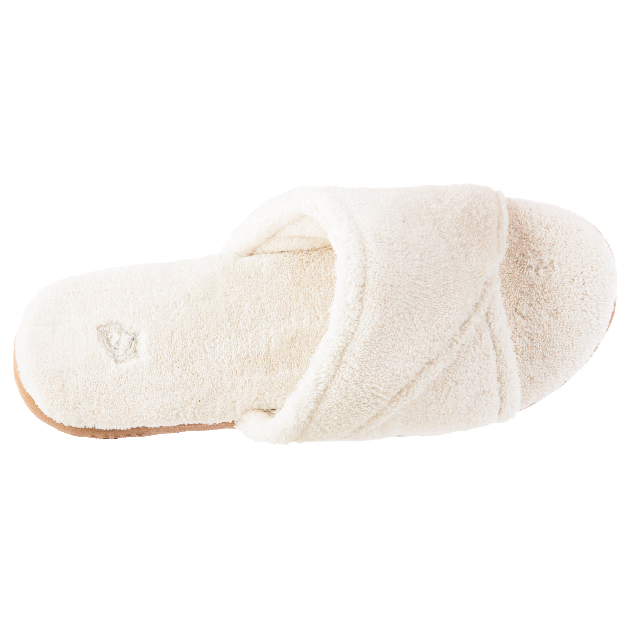 Women's Comfortable Sunday Spa Cross Wrap Slide Sandals with Everywear® Technology - Perfect for Relaxation, Lounging & Home Wear