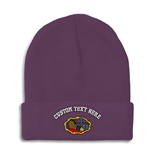 Purple Personalized Text Here