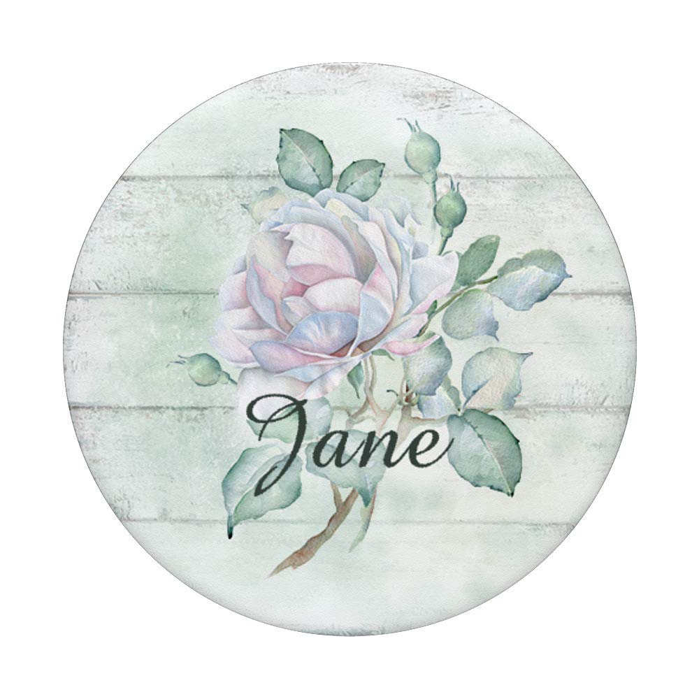 Personalized Jane PopSocket Grip & Stand for Phones & Tablets - Perfect Gift for Girls, Ideal for Home, Office, and Travel Use