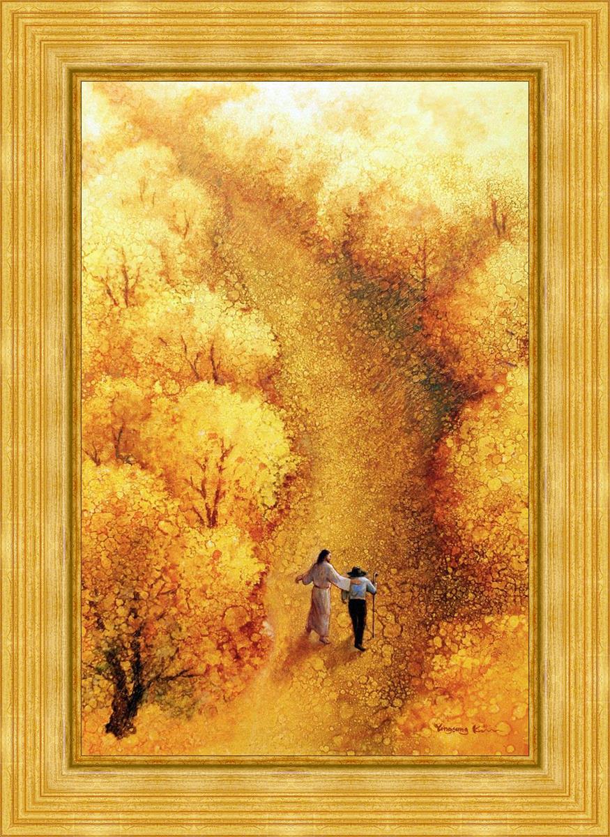 By Your Side - Heartwarming Art Print by Yongsung Kim | Christian Home Decor, Wall Art for Living Room & Bedroom | Perfect Gift for Weddings, Anniversaries & Housewarming