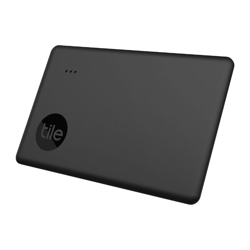 Tile Slim (2022) Bluetooth Tracker - Black | Find Keys, Wallet & More | Perfect for Travel, Work & Daily Use