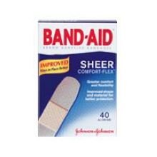 Johnson and Johnson Band-Aid Comfort-Flex All One Size Adhesive Bandages - 24 Count Box | First Aid for Cuts, Scrapes & Wounds | Home, Office & Travel Essential