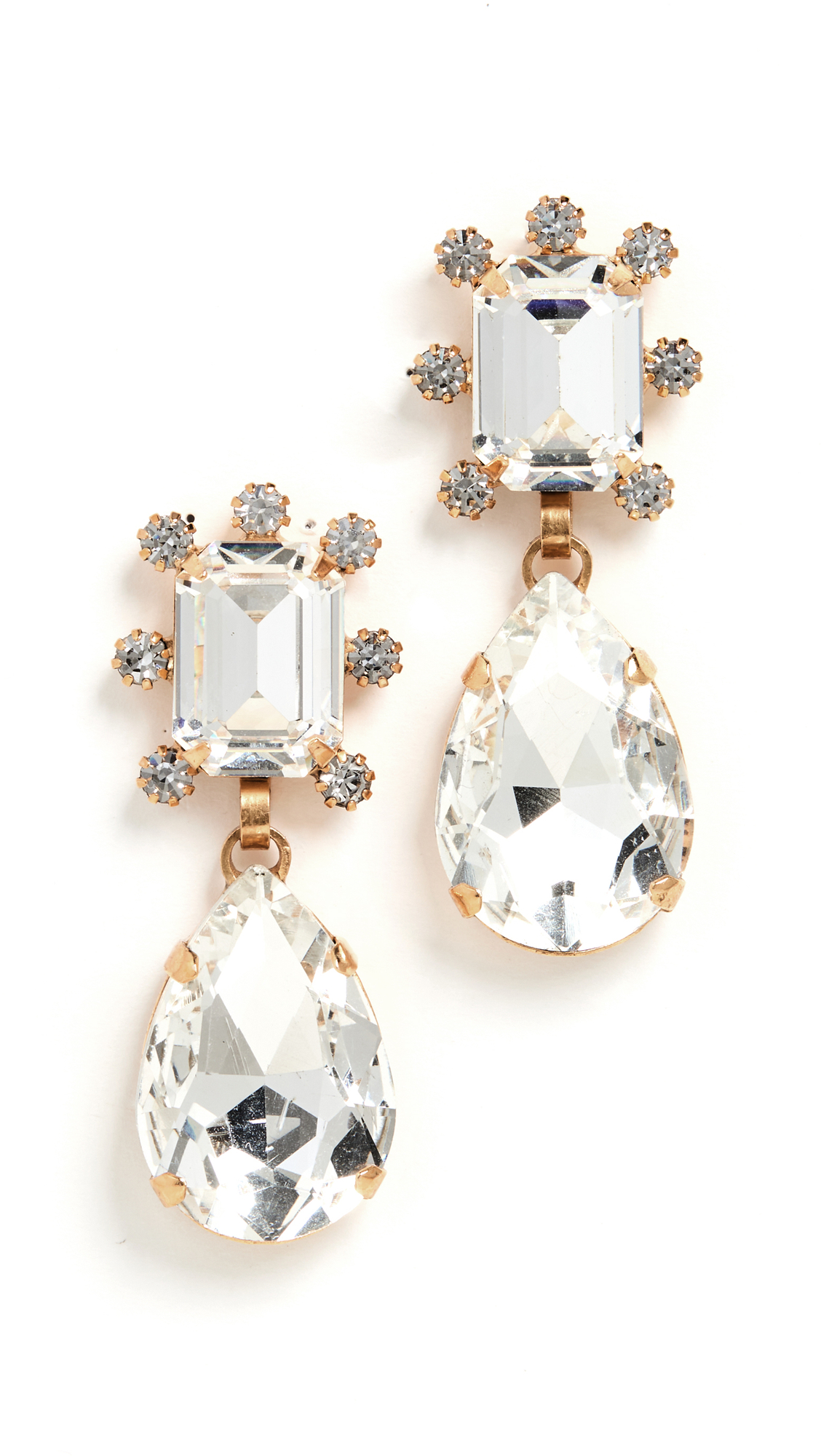 Elizabeth Cole Women's Kelly Earrings - Elegant Gold-Plated Hoop Earrings for Women, Perfect for Everyday Wear, Date Night & Special Occasions