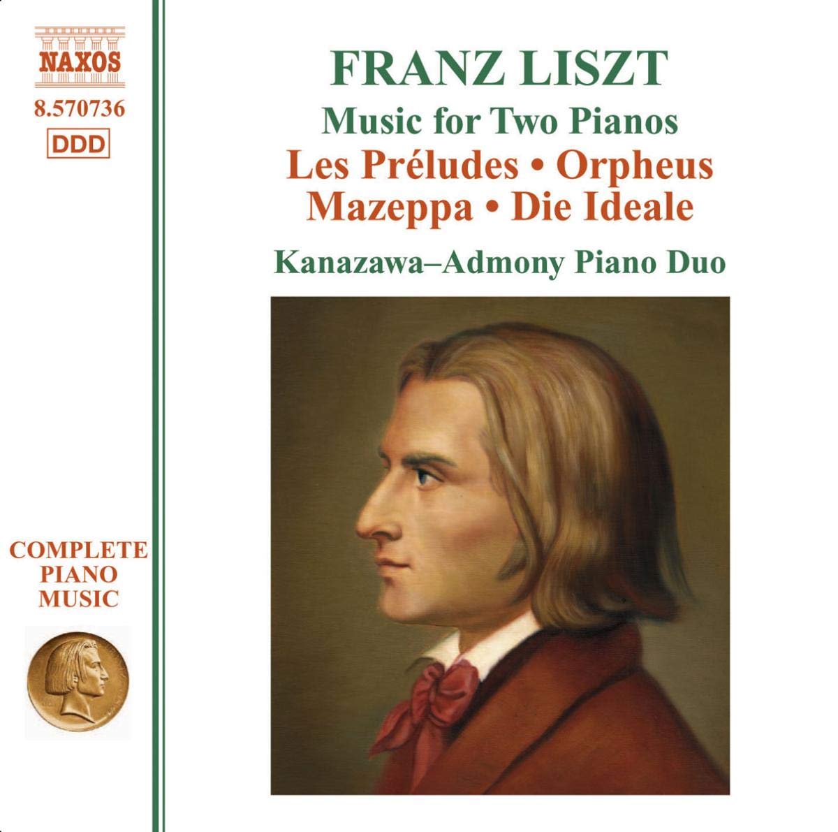 Liszt Complete Piano Music Vol. 29: Music for 2 Pianos - Les Preludes, Orpheus, Mazeppa, Die Ideale | Classical Piano Duets for Concerts, Recitals & Home Music Enjoyment