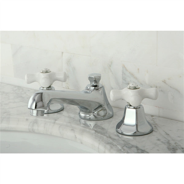 High-Quality Metropolitan Widespread Lavatory Faucet - Modern Bathroom Sink Faucet for Home & Commercial Use | Perfect for Bathroom Renovation & Hotel Upgrades
