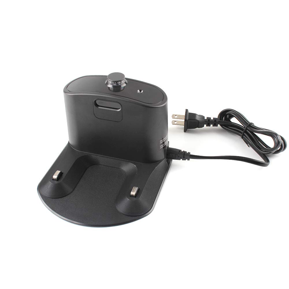 iRobot Roomba 500 600 700 800 900 Series Home Base Charger Dock with Power Cord & Plug - Replacement Charging Station for Robot Vacuum Cleaners - Perfect for Home, Office & Pet Hair Cleaning