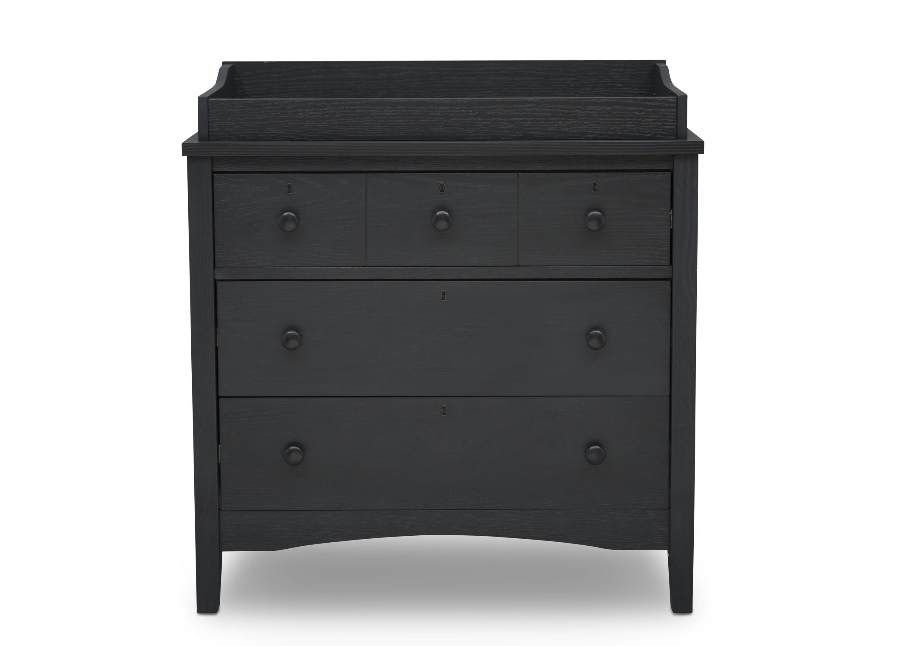 Farmhouse Style 3-Drawer Dresser with Changing Top - Nursery Storage Solution for Baby Essentials & Bedroom Organization