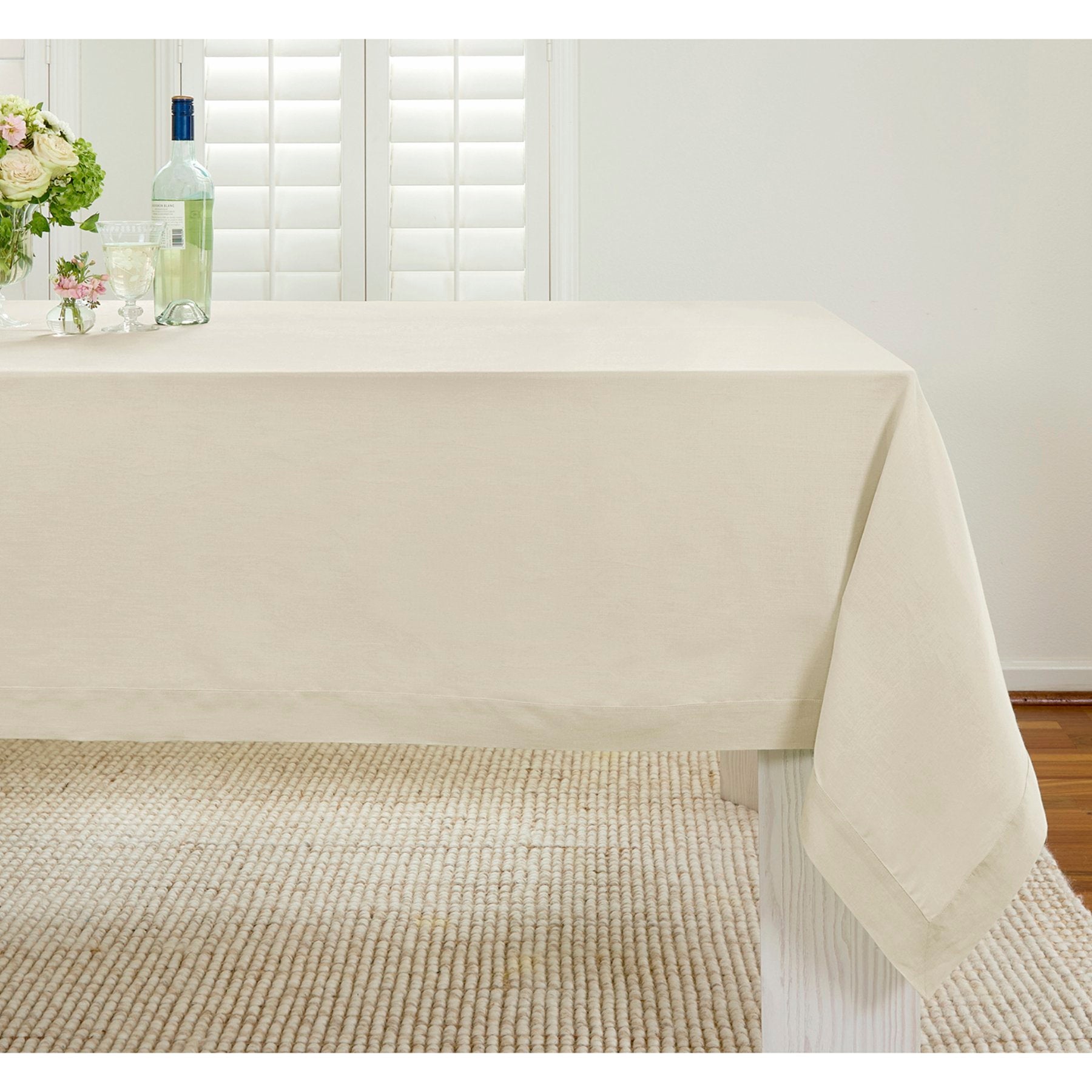 Premium Extra Large Fete Tablecloth - Waterproof & Stain-Resistant for Outdoor Parties, Weddings, and Events
