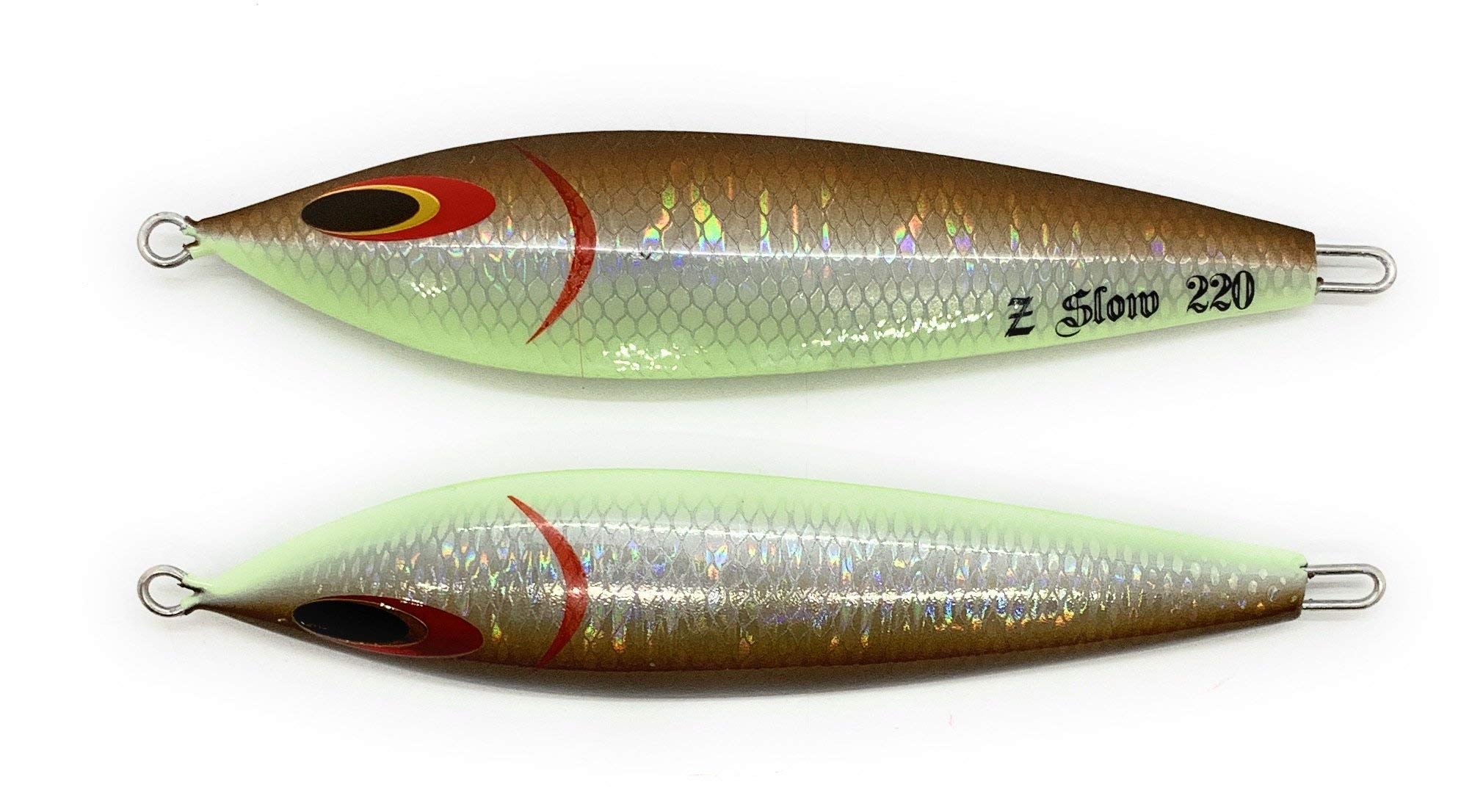Premium Z Slow Saltwater Slow Pitch Sinking Vertical Fishing Jig - 180g / 135mm - Ideal for Deep Sea Fishing, Trolling & Jigging for Tuna, Grouper & Snapper