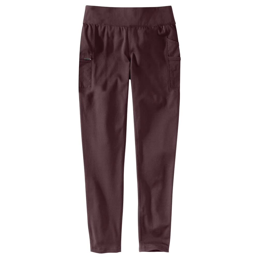 Carhartt Women's Force Fitted Lightweight Utility Leggings - Durable Workout & Outdoor Activewear for Hiking, Yoga & Everyday Wear