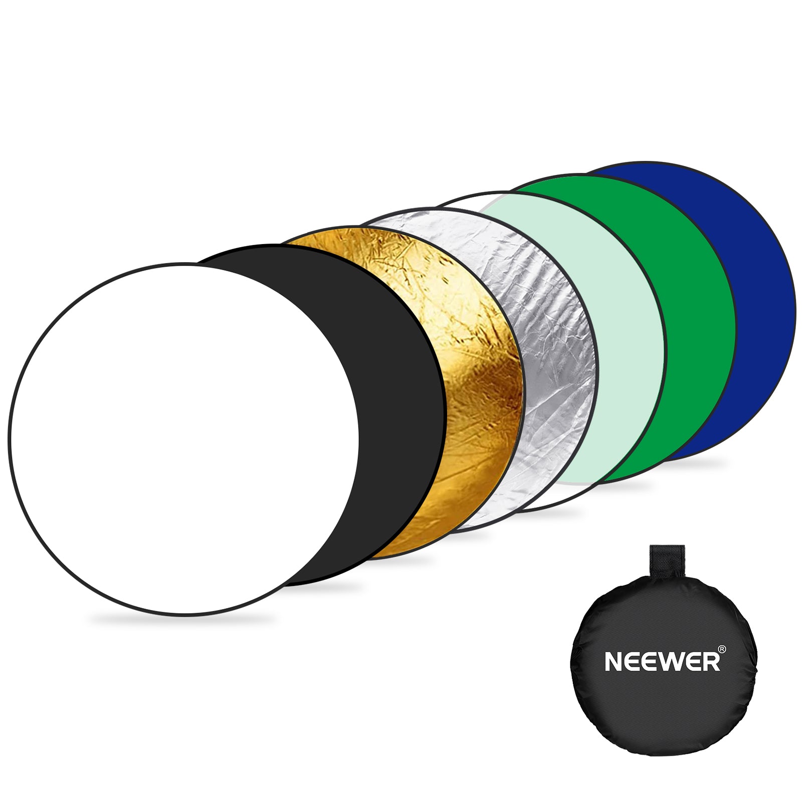 NEEWER RF 110A 7-in-1 Photography Reflector Kit - 43