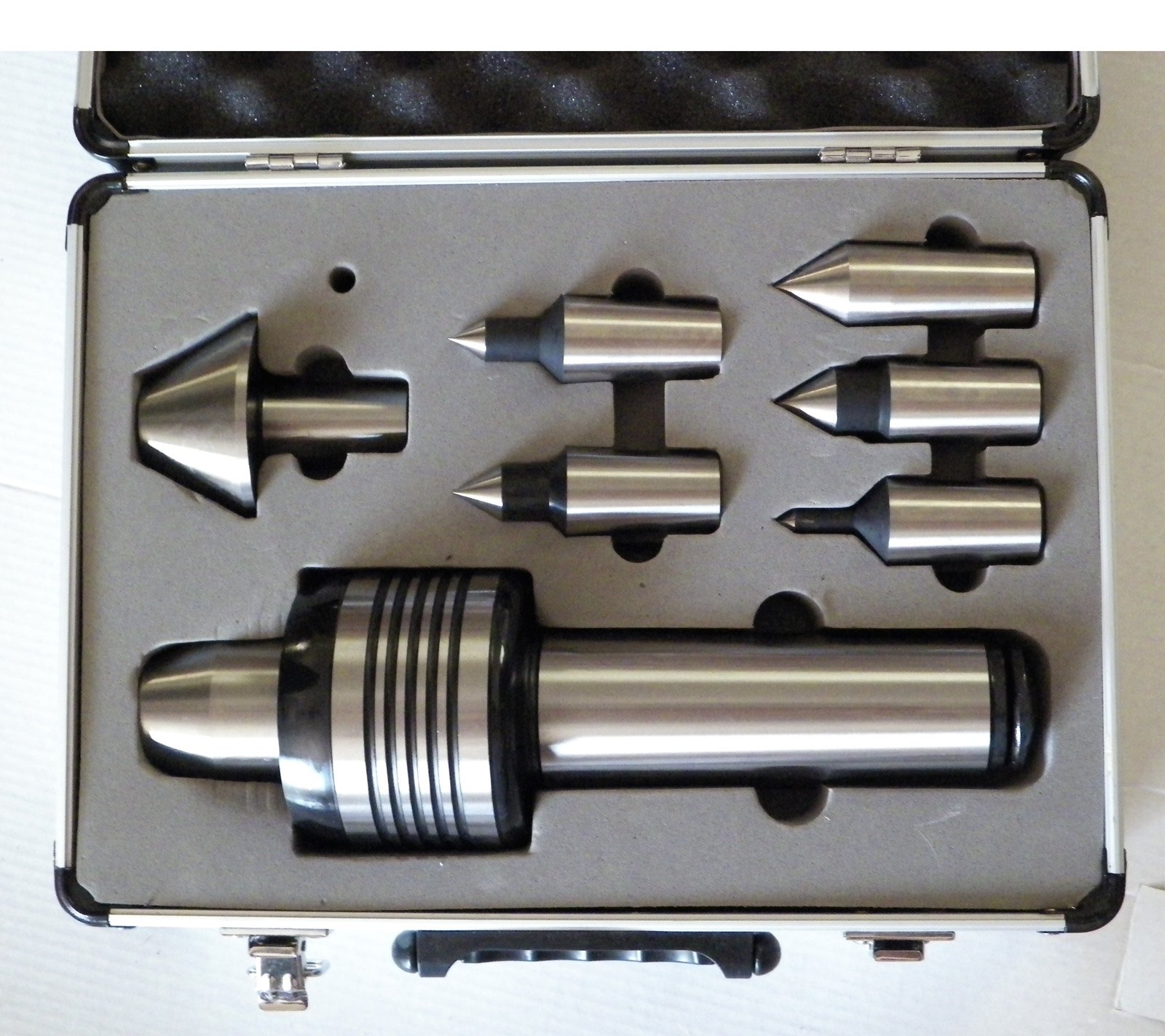 MT2 Precision Interchangeable Live Center Set - Morse Taper 2 for Metal Lathe - Perfect for Turning, Drilling & Milling Operations in Machine Shops