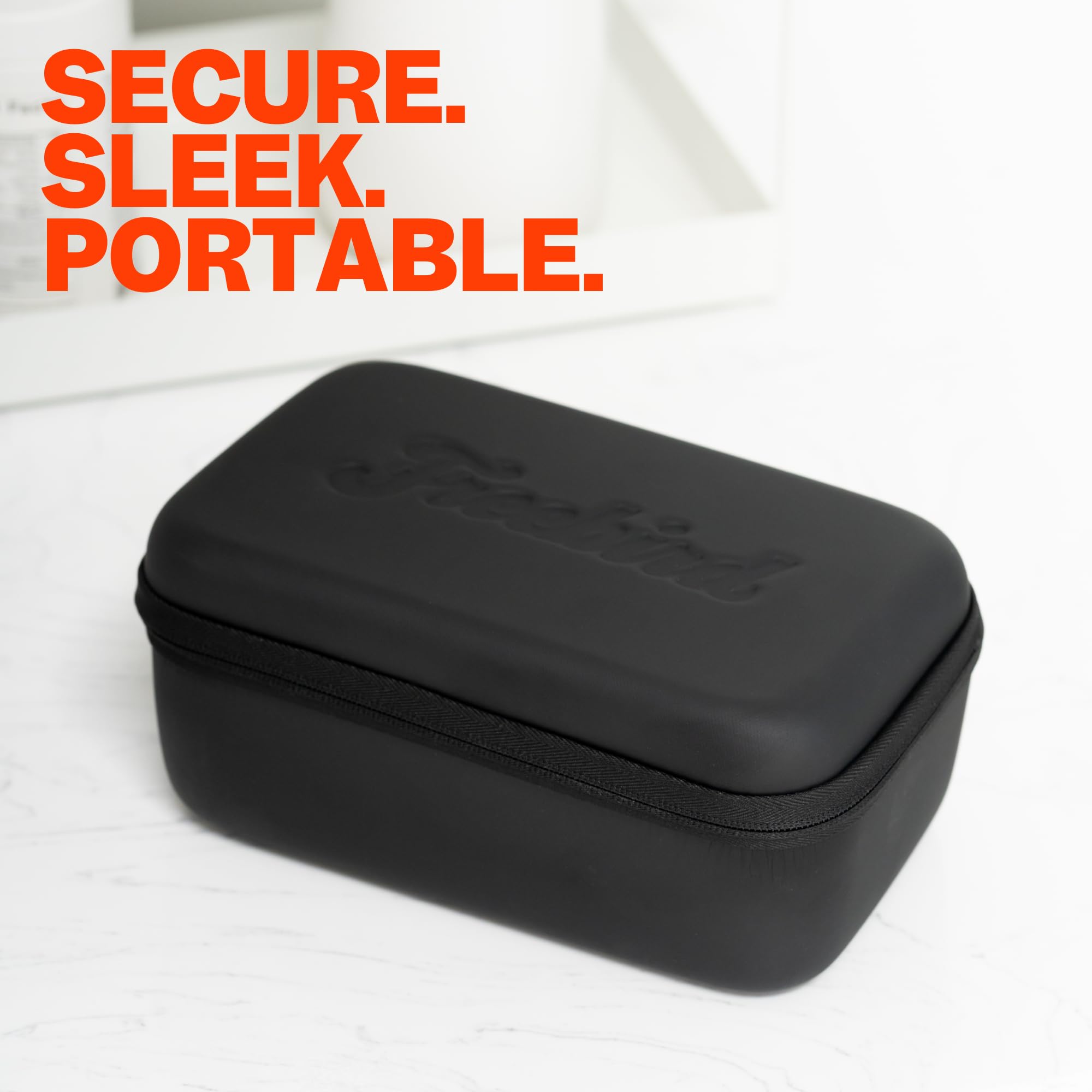 Freebird FlexSeries™ Travel Case & Replacement Blades - Premium Shaving Protection & Precision for FlexSeries Shavers | Perfect for Travel, Home & On-the-Go Grooming