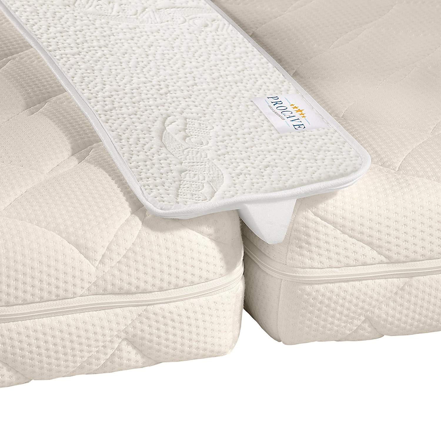 PROCAVE Single Mattress Bridge with Aloe Vera Cover, 25cm x 200cm - Perfect for Bed Gap Filling, Adjustable Bed Frames, and Enhancing Sleep Comfort