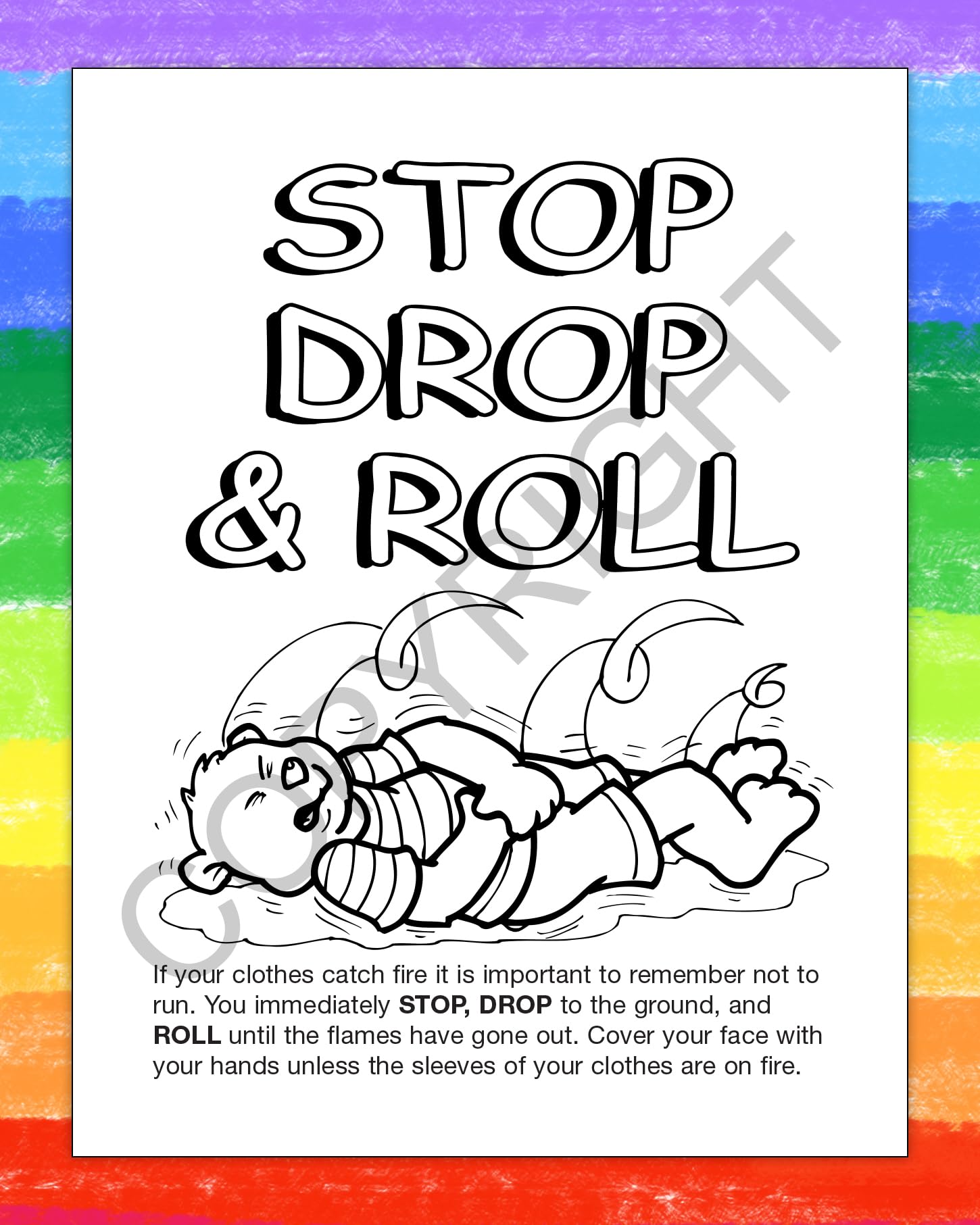ZOCO Kids First Aid Coloring Books - 250 Pack Bulk Educational Activity Books for Children - 911 Emergency & Safety Learning - No Crayons Included - Perfect for Schools, Hospitals, Daycares & Home Learning Fun