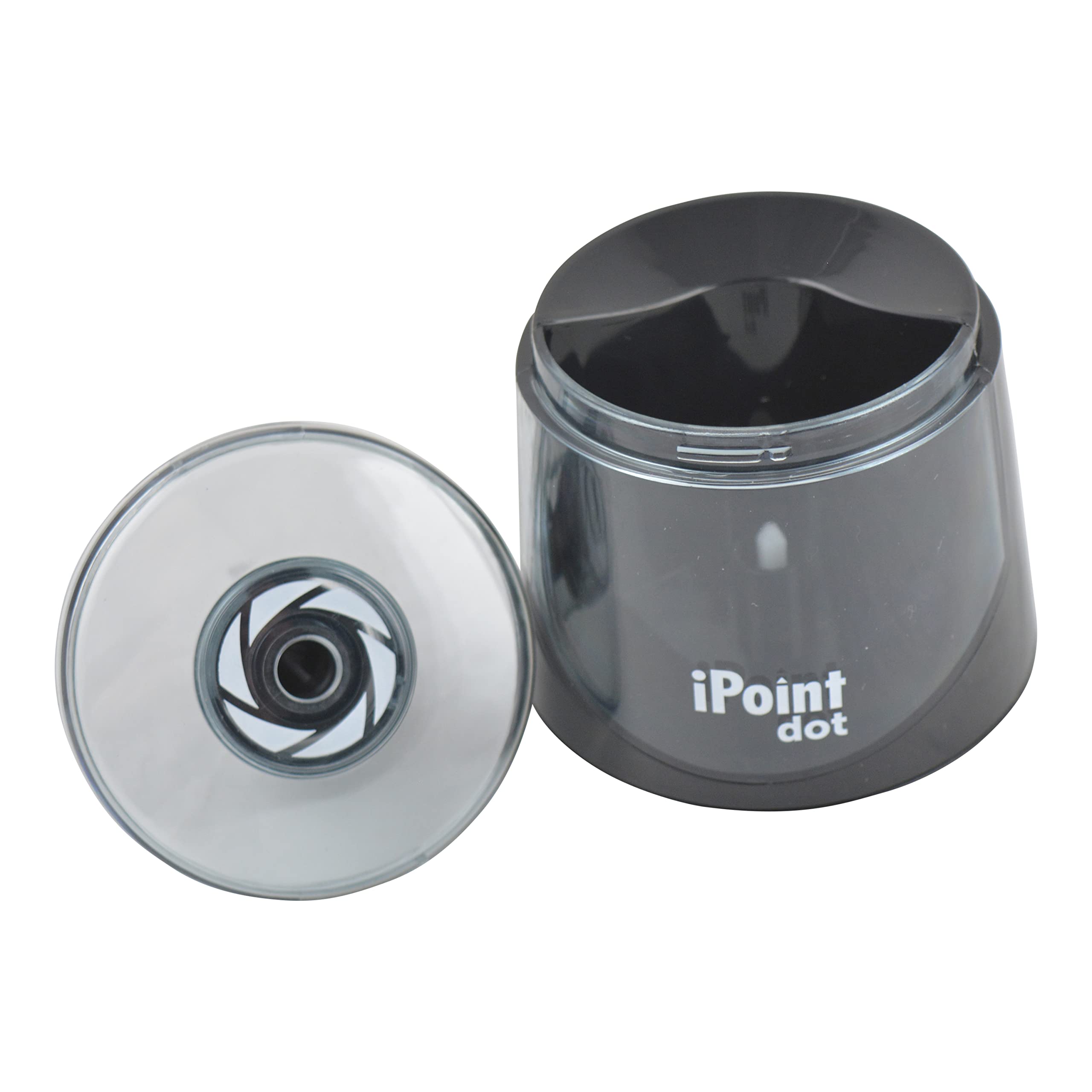 Westcott iPoint Dot Battery Pencil Sharpener - Portable Electric Sharpener for School, Office & Art Supplies (Model 17553) | Perfect for Classrooms, Homework & Crafting Projects