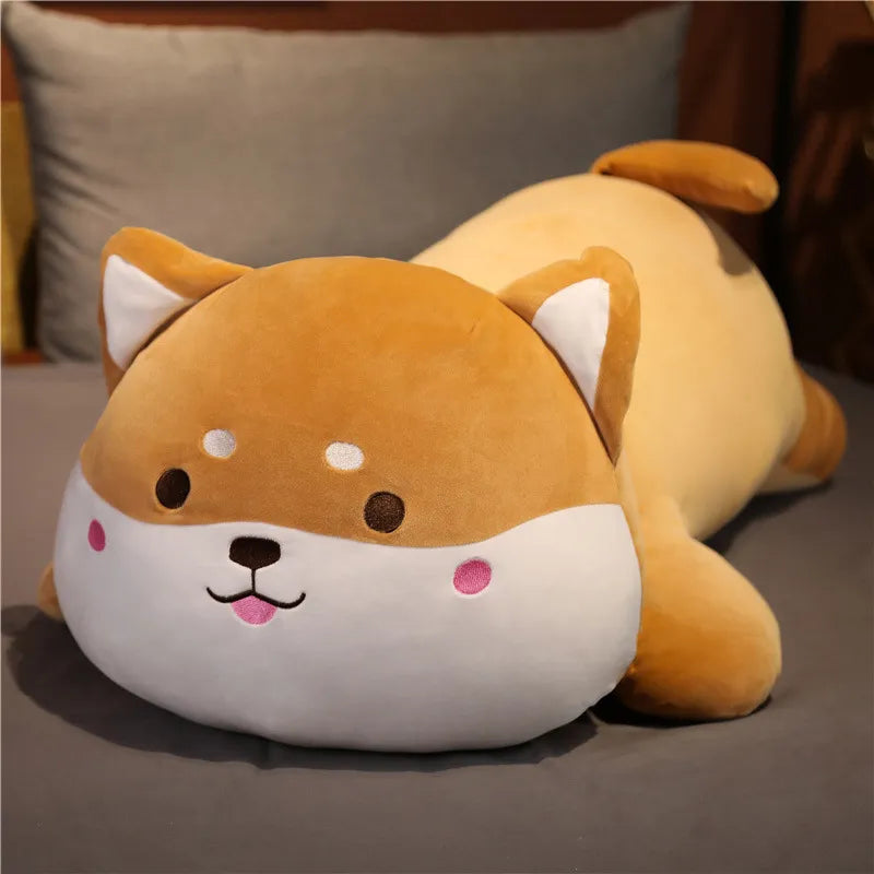 Giant Shiba Inu Plush Dog Stuffed Animal - 39 Inch Extra Large Fluffy Plush Toy for Kids, Adults, Home Decor, and Cute Gifts | Perfect for Bedroom, Nursery, and Anime Lovers
