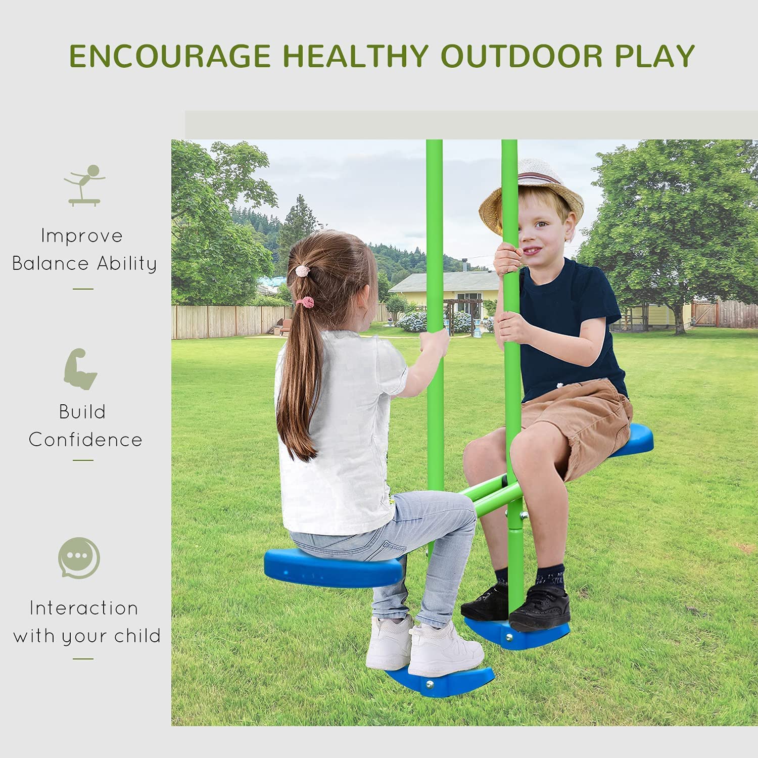 **Heavy Duty 3-in-1 Metal Swing Set for Kids & Toddlers – A-Frame Stand with Swing, Glider, Gym Rings – 440LBS Capacity Backyard Playground Equipment – Perfect for Outdoor Fun & Gifts**    *(Use Case: Ideal for backyard play, outdoor family activities, birthday gifts, and encouraging active play for children ages 2-10.)*