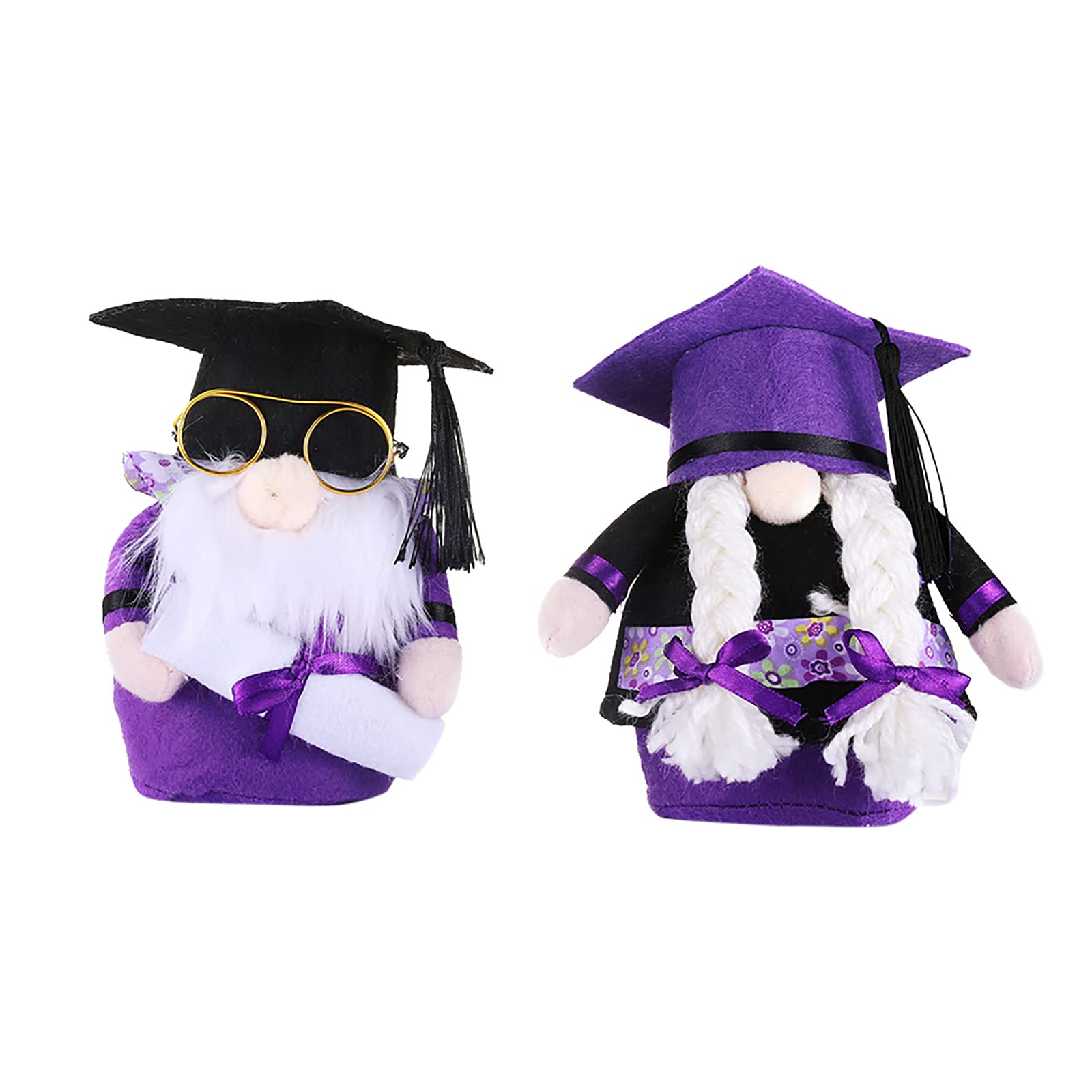 Faceless Gnome Dwarf Doll Decor - The Thinker Statue for Home, Graduation Gift, Seasonal Decoration (Multicolor, One Size) | Perfect for Garden, Living Room, and Office Desk Decor