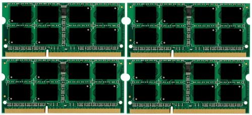 32GB (4x8GB) DDR3-1333 PC3-10600 204-Pin SODIMM Laptop Memory RAM - Upgrade for HP, Dell, Lenovo Notebooks - Perfect for Gaming, Multitasking & Business Use