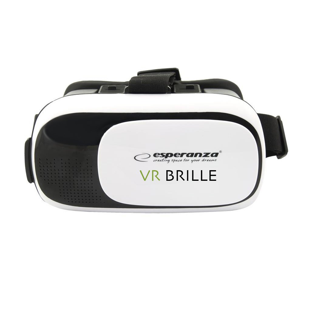 Esperanza VR Glasses for Smartphones 3.5-6 Inch – 360° Virtual Reality Headset for Movies & Gaming – Compatible with iPhone & Android