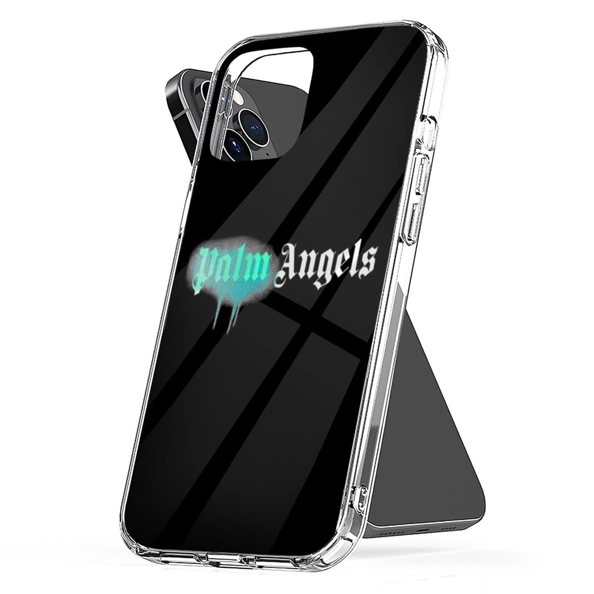 Shockproof Phone Case with Palm Cover - Compatible with iPhone 14/13/12/11/X/8/7/6 & Samsung Galaxy S21/S20/Note10/S9 - Angels Design Accessories for Daily Protection & Style