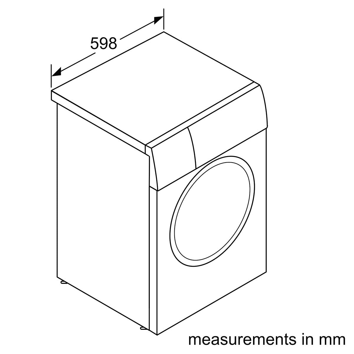 Bosch Series 8 10kg Front Load Washing Machine WGB25600AU - Energy Efficient, Quiet Operation for Large Families & Laundry Rooms | Perfect for Apartments, Homes & Shared Spaces