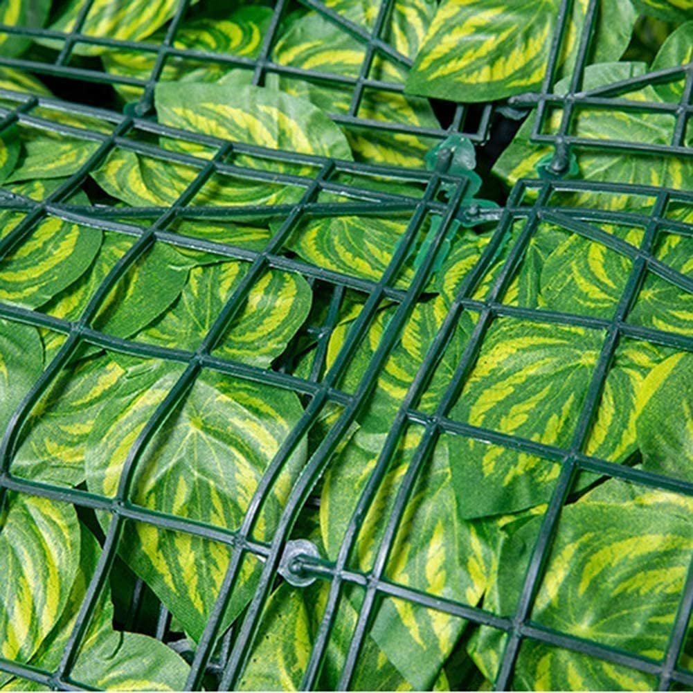 Artificial Leaf Privacy Screen - 200x300cm Green Faux Foliage for Garden Decor, Wedding Backdrops & Outdoor Fence Covering | UV Resistant Decorative Panel for Patio, Balcony & Event Decorations