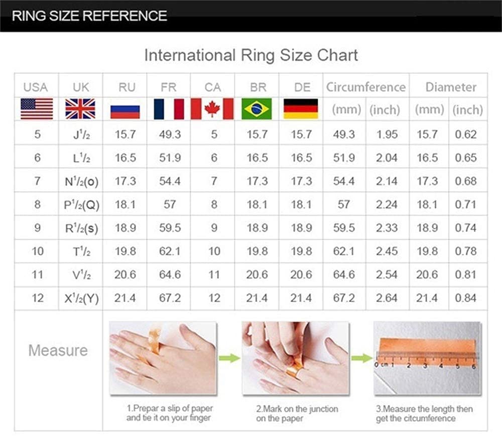 925 Sterling Silver Shiny Full Diamond Gemstone Ring - 5 Carat Cubic Zirconia Multi Row Eternity Band for Women | US Size 8 | Perfect for Engagement, Wedding & Anniversary Gifts